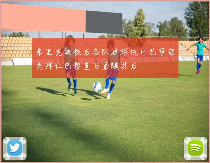 弗里克执教后各队进球统计巴萨领先拜仁巴黎皇马紧随其后